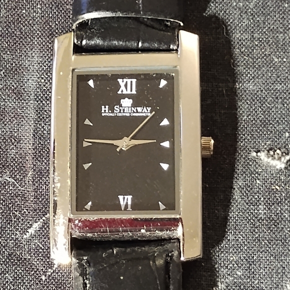 H. Steinway Accessories - H. Steinway women's Tank Watch